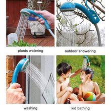 Load image into Gallery viewer, 12V Portable Outdoor Universal Car Electric Shower Sprinkler Washer, Car Washer (Blue), Car Washer (Orange)
