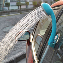 Load image into Gallery viewer, 12V Portable Outdoor Universal Car Electric Shower Sprinkler Washer, Car Washer (Blue), Car Washer (Orange)