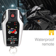 Load image into Gallery viewer, Universal Motorcycle Alarm Bidirectional Anti-theft Device with Induction Remote Control, Anti-theft Device