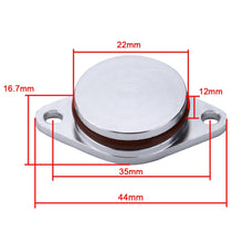 Load image into Gallery viewer, 4x22mm Car Swirl Flap Air Intake Aluminum Gasket Remove Repair Kit, 22mm(Black), 22mm(Blue), 22mm(Red), 22mm(Silver)