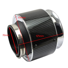 Load image into Gallery viewer, XH-UN013 Car Universal Modified High Flow Carbon Fiber Mushroom Head Style Air Filter, XH-UN013