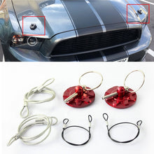Load image into Gallery viewer, XH-6049 Car Universal Modified Racing Punch-free Aluminum Engine Hood Lock Cover, XH-6049(Black), XH-6049(Gold), XH-6049(Blue), XH-6049(Purple), XH-6049(Red), XH-6049(Silver)