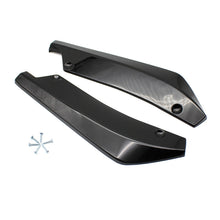 Load image into Gallery viewer, XH-6134 Black Car Universal Modified Rear Spoiler Anti-collision Protector Bar Strip Guard Sticker, Black