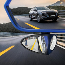 Load image into Gallery viewer, 3R-151 3 in 1 Car Rearview Auxiliary Blind Spot Mirror Rear View 146 Front Wheel Mirror for Left Side, 3 in 1 Black Left