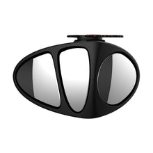 Load image into Gallery viewer, 3R-151 3 in 1 Car Rearview Auxiliary Blind Spot Mirror Rear View 146 Front Wheel Mirror for Left Side, 3 in 1 Black Left