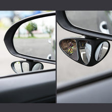 Load image into Gallery viewer, 3R-151 3 in 1 Car Rearview Auxiliary Blind Spot Mirror Rear View 146 Front Wheel Mirror for Left Side, 3 in 1 Black Left
