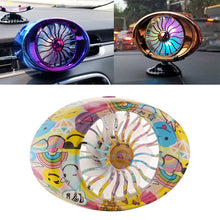 Load image into Gallery viewer, Car Vent Fan Multi-function USB Interface LED Lamp Portable Fan, CRP2631A, CRP2631B, CRP2631C, CRP2631D, CRP2631E, CRP2631F