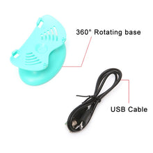 Load image into Gallery viewer, Car Vent Fan Multi-function USB Interface LED Lamp Portable Fan, CRP2631A, CRP2631B, CRP2631C, CRP2631D, CRP2631E, CRP2631F