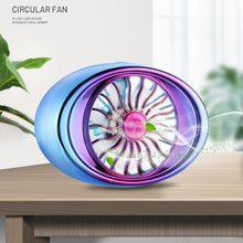 Load image into Gallery viewer, Car Vent Fan Multi-function USB Interface LED Lamp Portable Fan, CRP2631A, CRP2631B, CRP2631C, CRP2631D, CRP2631E, CRP2631F