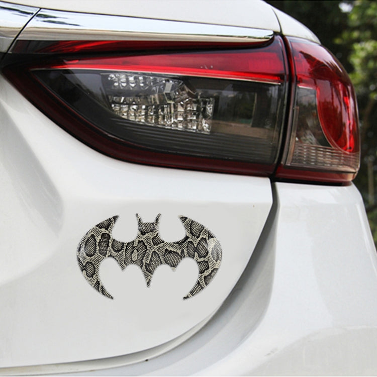 Bat Shape Metal Car Free Sticker, Bat Shape(A), Bat Shape(B)
