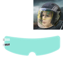 Load image into Gallery viewer, Motorcycle Helmet Visor Anti-fog Shield Helmet Film, 24.5x7.5cm