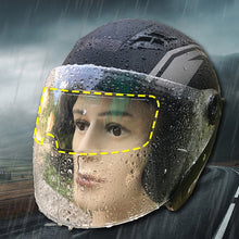 Load image into Gallery viewer, Motorcycle Helmet Visor Anti-fog Shield Helmet Film, 24.5x7.5cm