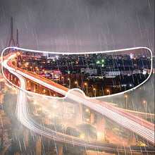 Load image into Gallery viewer, Motorcycle Helmet Visor Anti-fog Shield Helmet Film, 24.5x7.5cm