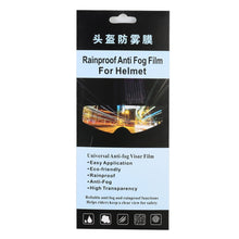 Load image into Gallery viewer, Motorcycle Helmet Visor Anti-fog Shield Helmet Film, 24.5x7.5cm