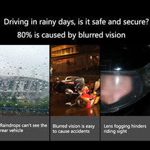 Load image into Gallery viewer, Motorcycle Helmet Visor Anti-fog Shield Helmet Film, 24.5x7.5cm
