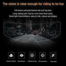 Load image into Gallery viewer, Motorcycle Helmet Visor Anti-fog Shield Helmet Film, 24.5x7.5cm