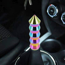 Load image into Gallery viewer, Universal Car Colorful Long Cone Shape Gear Head Gear Shift Knob, Long Cone Shape