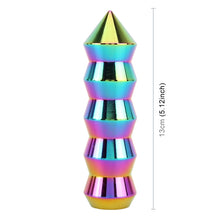 Load image into Gallery viewer, Universal Car Colorful Long Cone Shape Gear Head Gear Shift Knob, Long Cone Shape