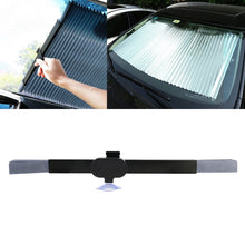 Load image into Gallery viewer, Car Sucker Suction Cups Retractable Windshield Sun Shade Block Sunshade Cover for Solar UV Protect, Size: 46cm, Sucker Suction Cups, 46cm