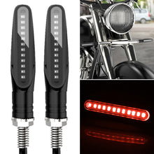 Load image into Gallery viewer, 2 PCS D12V / 1W Motorcycle LED Waterproof Side Lights Turn Signal Light, Turn Light  (Blue Light), Turn Light (Red Light), Turn Light, Turn Light (Yellow Light)