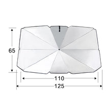 Load image into Gallery viewer, Car Retractable Sunshade Sunscreen Heat Insulation Front Windshield Sunshade, Small Size, Small Size
