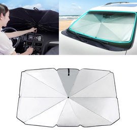 Car Retractable Sunshade Sunscreen Heat Insulation Front Windshield Sunshade, Small Size, Small Size