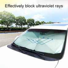 Load image into Gallery viewer, Car Retractable Sunshade Sunscreen Heat Insulation Front Windshield Sunshade, Small Size, Small Size