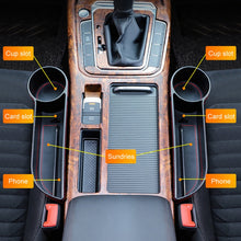 Load image into Gallery viewer, 2 PCS Car Multi-functional Console Box Cup Holder Seat Gap Side Storage Box