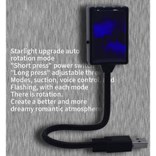 Load image into Gallery viewer, 5V 0.1W IPX4 Car Rotating Star Lights Starry Sky Atmosphere Lamp, C-206 (Blue Light), C-206 (Red Light)