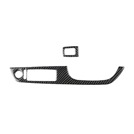 2 in 1 Carbon Fiber Car Right Driving Lifting Panel Decorative Sticker for BMW E92 2005-2012, For BMW