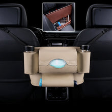 Load image into Gallery viewer, Car Front Seat Hanging Bag Paper Towel / Water Cup Storage Bag, Paper Towel / Water Cup (Red), Paper Towel / Water Cup (Wine Red), Paper Towel / Water Cup (Brown), Paper Towel / Water Cup (Black), Paper Towel / Water Cup, Paper Towel / Water Cup (Pink)...