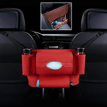 Load image into Gallery viewer, Car Front Seat Hanging Bag Paper Towel / Water Cup Storage Bag, Paper Towel / Water Cup (Red), Paper Towel / Water Cup (Wine Red), Paper Towel / Water Cup (Brown), Paper Towel / Water Cup (Black), Paper Towel / Water Cup, Paper Towel / Water Cup (Pink)...