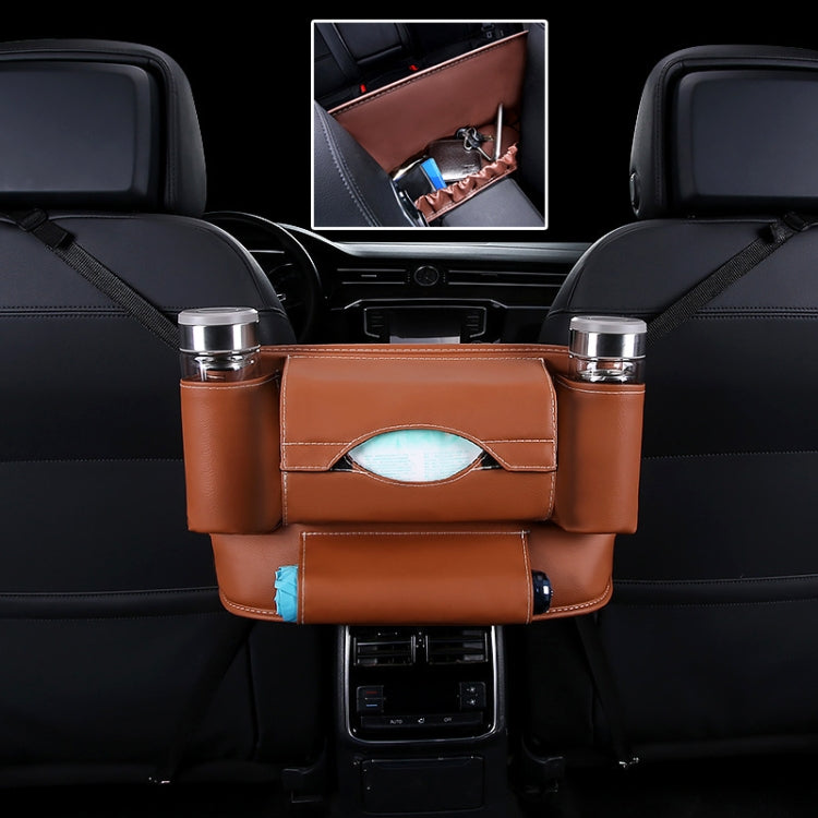 Car Front Seat Hanging Bag Paper Towel / Water Cup Storage Bag, Paper Towel / Water Cup (Red), Paper Towel / Water Cup (Wine Red), Paper Towel / Water Cup (Brown), Paper Towel / Water Cup (Black), Paper Towel / Water Cup, Paper Towel / Water Cup (Pink)...