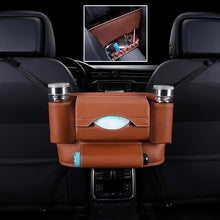 Load image into Gallery viewer, Car Front Seat Hanging Bag Paper Towel / Water Cup Storage Bag, Paper Towel / Water Cup (Red), Paper Towel / Water Cup (Wine Red), Paper Towel / Water Cup (Brown), Paper Towel / Water Cup (Black), Paper Towel / Water Cup, Paper Towel / Water Cup (Pink)...