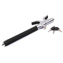 Load image into Gallery viewer, Car Adjustable Telescopic U Shape Steering Wheel Lock Anti-theft Cipher Lock with Safety Hammer, with Safety Hammer