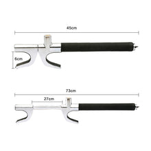 Load image into Gallery viewer, Car Adjustable Telescopic U Shape Steering Wheel Lock Anti-theft Cipher Lock with Safety Hammer, with Safety Hammer