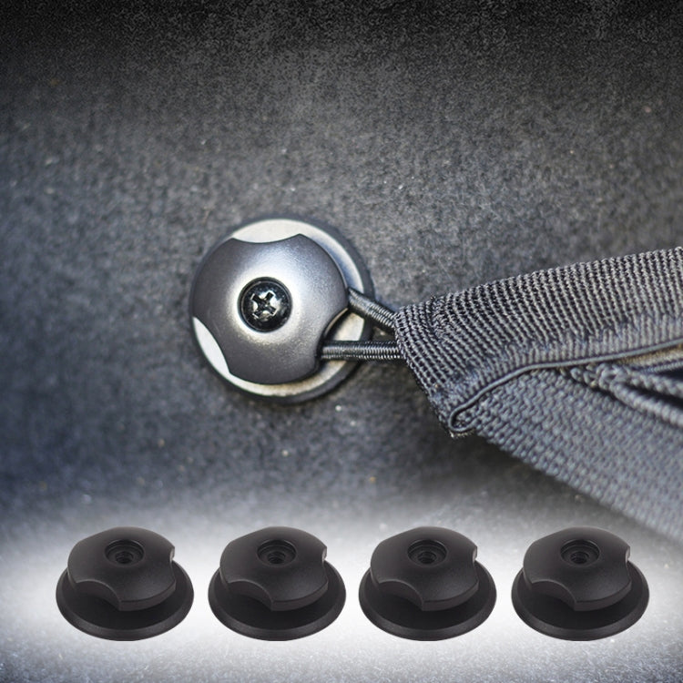 4 in 1 Car Vehicle Trunk Holder Hanger Luggage Net Hanging Fixed Hooks, 4 in 1