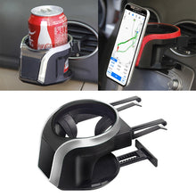 Load image into Gallery viewer, 2 in 1 Car Air Outlet Magnetic Mount Beverage Cup Stand Phone Holder, 2 in 1 Phone Holder, 2 in 1 Phone Holder(Red)
