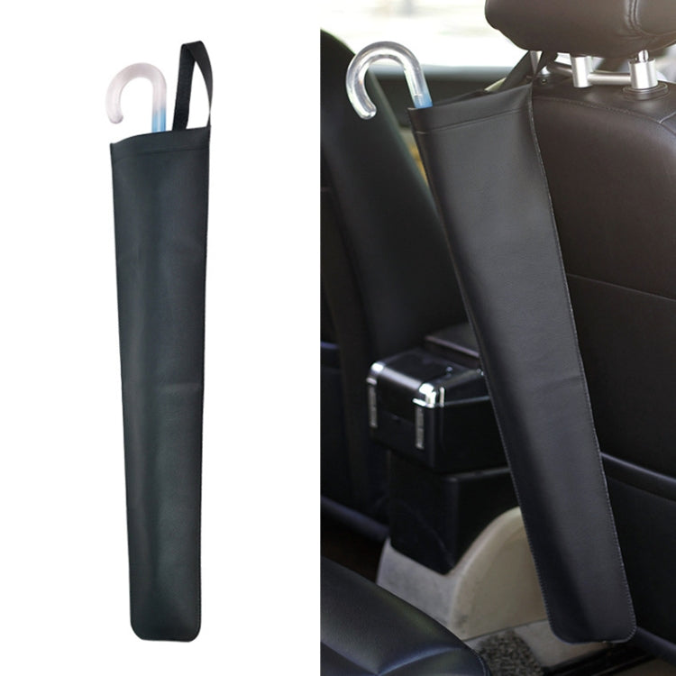 Waterproof Foldable Car Umbrella Cover Storage Bag, Black