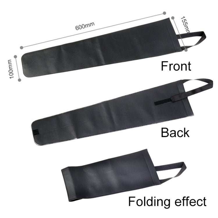 Waterproof Foldable Car Umbrella Cover Storage Bag, Black