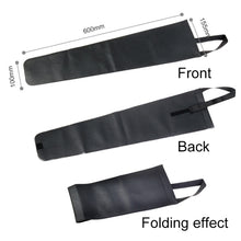 Load image into Gallery viewer, Waterproof Foldable Car Umbrella Cover Storage Bag, Black
