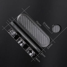 Load image into Gallery viewer, Car Carbon Fiber Magnetic Clamp Cable Storage Box Creative Desktop Hub Organizer, Desktop Hub Organizer