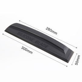Car Cleaning Silicone Wiper I-shaped Water Scraper, I-shaped Water Scraper