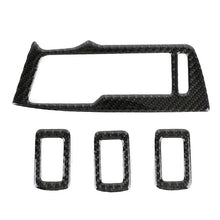 Load image into Gallery viewer, Car Carbon Fiber Window Glass Lifter Panel Decorative Sticker for Volkswagen Tiguan L 2019-2021, Window Glass Lifter