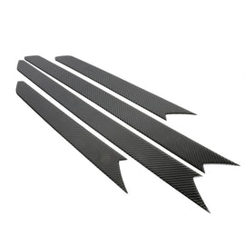 Car Carbon Fiber Door Panel Decorative Sticker for Volkswagen Tiguan L 2019-2021, Door Panel