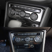 Load image into Gallery viewer, Car Carbon Fiber Air Conditioning Panel Decorative Sticker for Volkswagen Tiguan L 2019-2021, High Configuration, Air Conditioning Panel, High Configuration