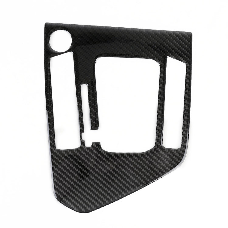 Car Carbon Fiber Gear Shift Panel Decorative Sticker for Volkswagen Tiguan L 2019-2021, Gear Shift Panel