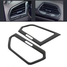 Load image into Gallery viewer, Car Carbon Fiber Central Control Side Air Outlet Frame Decorative Sticker for Volkswagen Tiguan L 2019-2021, Central Control Side Air Outlet