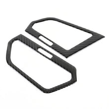 Load image into Gallery viewer, Car Carbon Fiber Central Control Side Air Outlet Frame Decorative Sticker for Volkswagen Tiguan L 2019-2021, Central Control Side Air Outlet