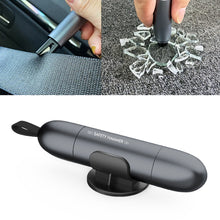Load image into Gallery viewer, 2 in 1 Car Multifunctional Safety Rescue Hammer Life Saving Escape Emergency Hammer Seat Belt Cutter Window Glass Breaker